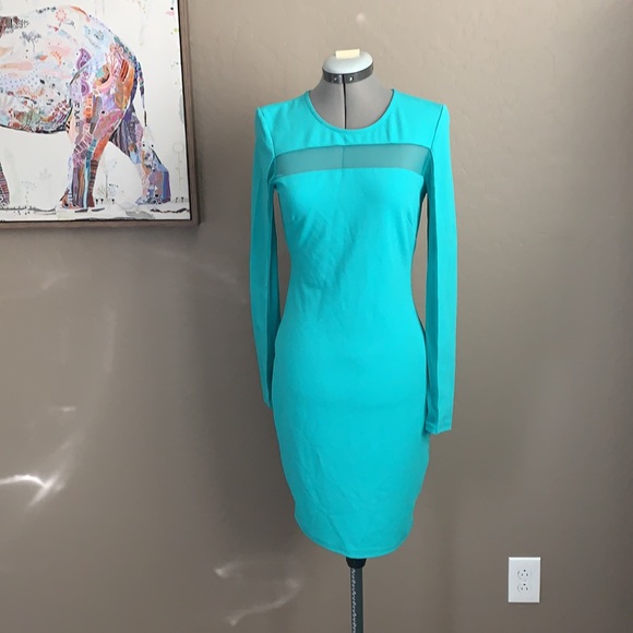 Gianni Bini Turquoise Dress Size Small - Picture 1 of 6
